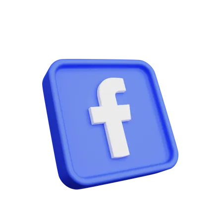 Free Facebook  3D Logo