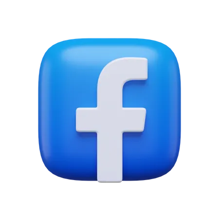 Free Facebook  3D Logo