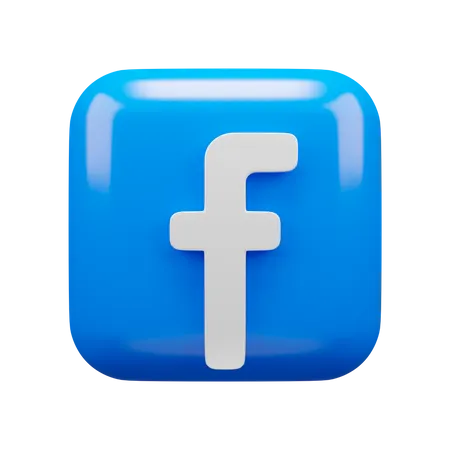 Free Facebook  3D Logo