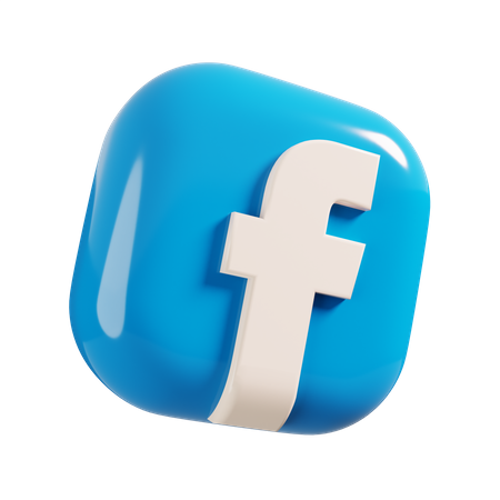 Free Facebook  3D Logo