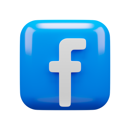 Free Facebook  3D Logo