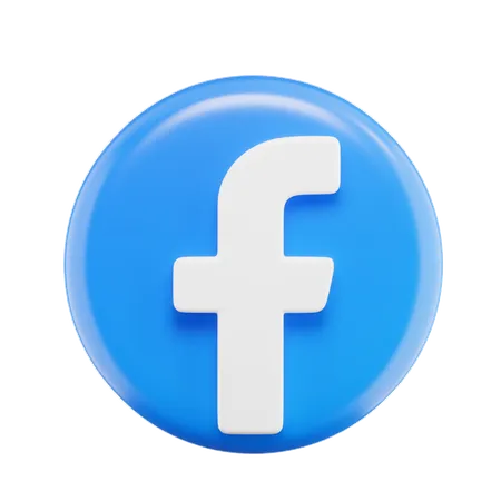 Free Facebook  3D Icon