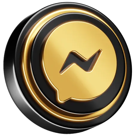 Free Mensageiro do facebook  3D Icon