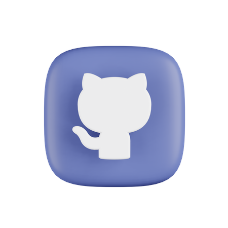 Free Github  3D Icon