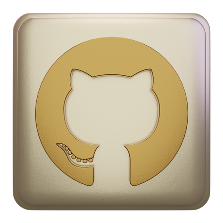 Free Github  3D Icon