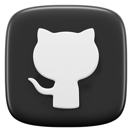 Free GitHub  3D Icon