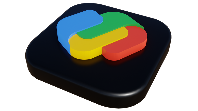 Free Google Pay  3D Icon