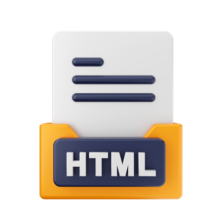 Free Html-Ordner  3D Icon