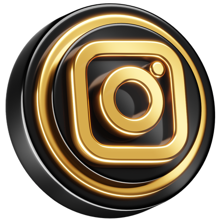 Free Instagram  3D Icon