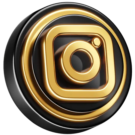 Free Instagram  3D Icon