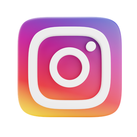 Free Instagram  3D Logo