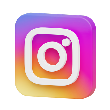 Free Logotipo do instagram  3D Logo