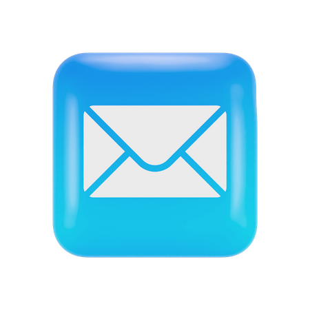 Free Ios Mail Application  3D Logo