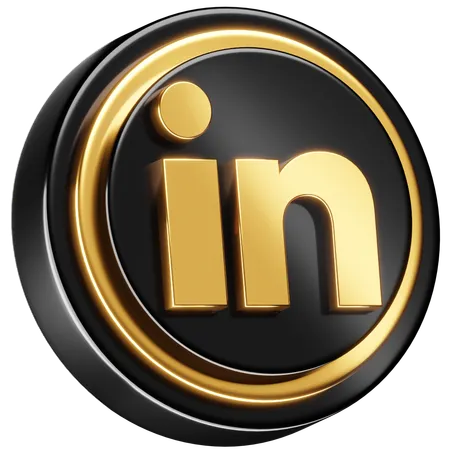 Free Linkedin  3D Icon