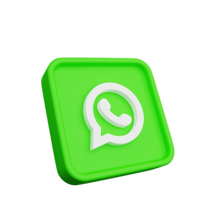 Free Logotipo de whatsapp  3D Logo