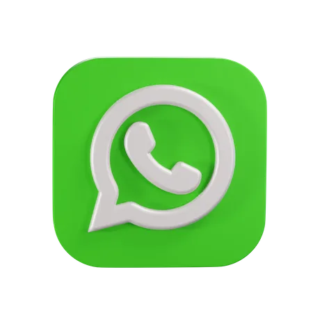 Free Logotipo de whatsapp  3D Icon