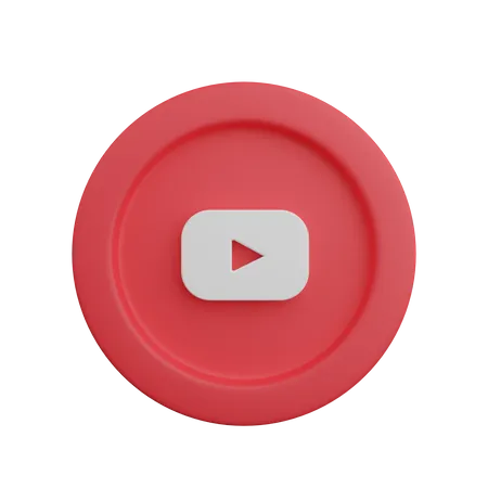 Free Logotipo de youtube  3D Logo