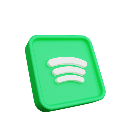 Free Logotipo do spotify  3D Logo