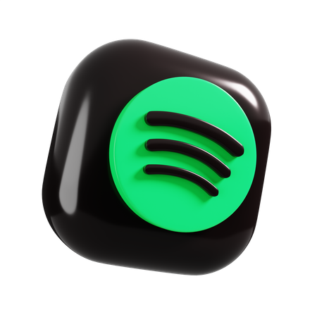 Free Logotipo do spotify  3D Logo