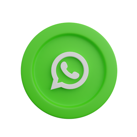 Free Logotipo do WhatsApp  3D Logo