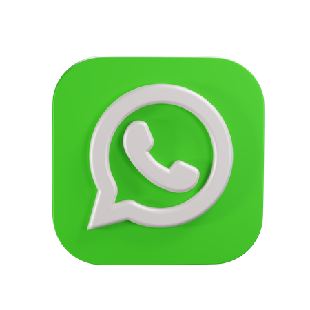 Free Logotipo do WhatsApp  3D Icon