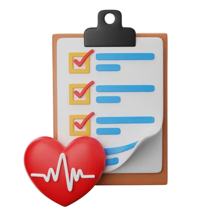 Free Medical Check Up  3D Icon