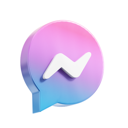 Free Messenger  3D Icon