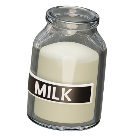 Free Milch  3D Icon