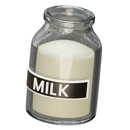 Free Milch  3D Icon