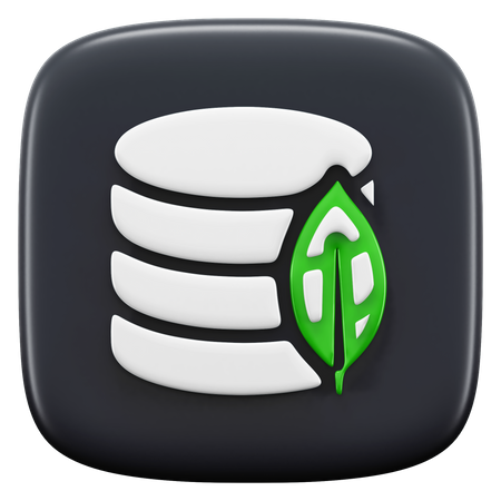 Free Mongo db  3D Icon