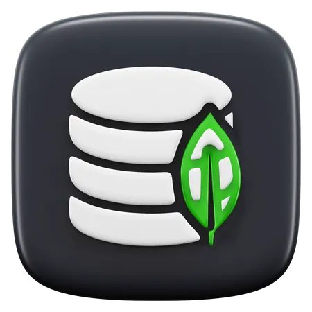 Free Mongo db  3D Icon