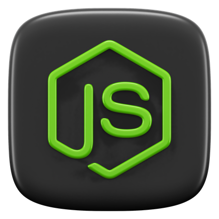 Free Nodejs  3D Icon