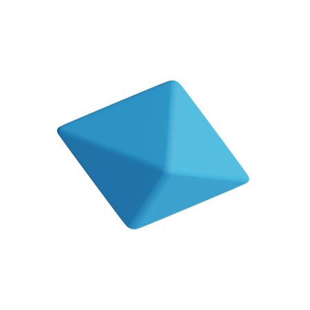 Free Octahedron  3D Illustration