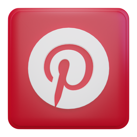 Free Pinterest  3D Icon