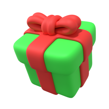 Free Presente de Natal  3D Illustration