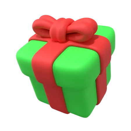 Free Presente de Natal  3D Illustration