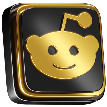 Free Reddit  3D Icon