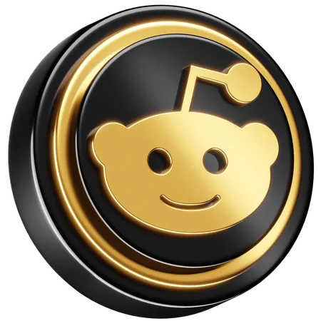 Free Reddit  3D Icon