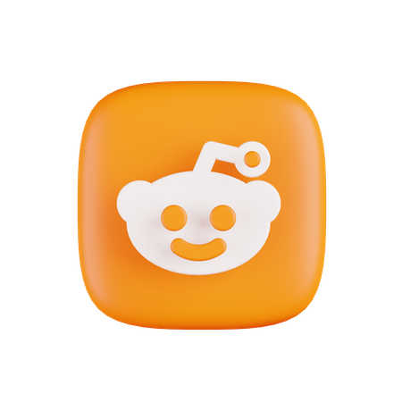 Free Reddit  3D Icon