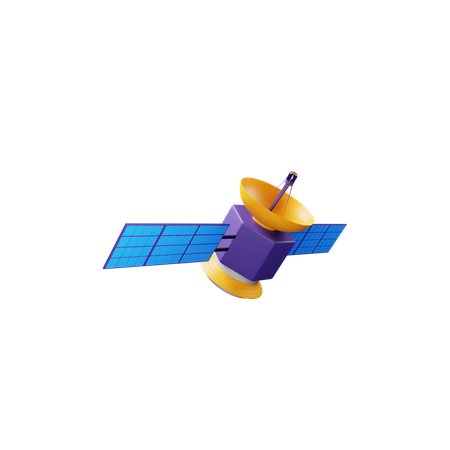 Free Satélite  3D Illustration