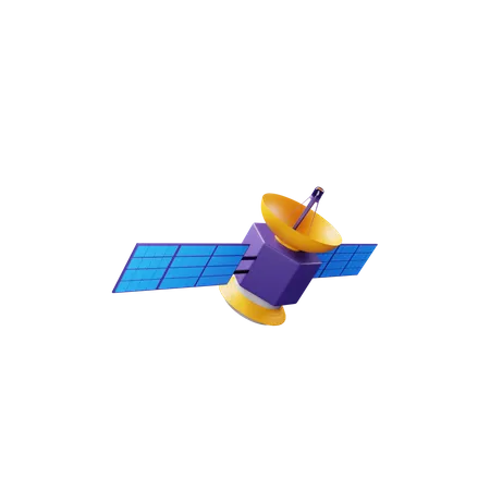 Free Satélite  3D Illustration