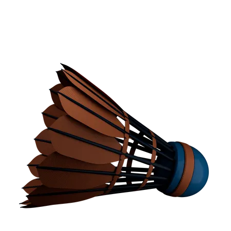 Free Shuttlecock  3D Icon