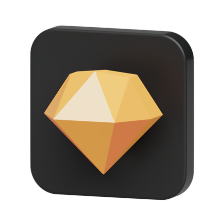 Free Logotipo do sketchapp  3D Logo