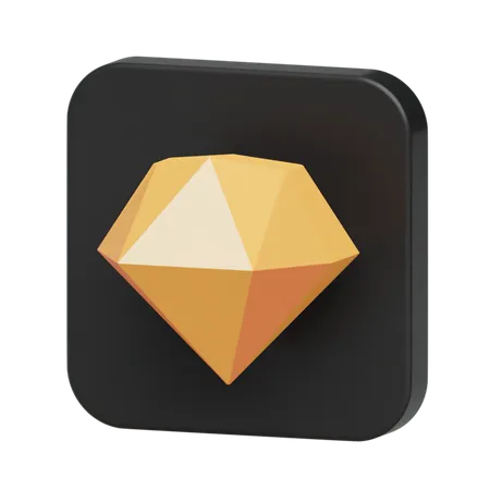 Free Logotipo do sketchapp  3D Logo