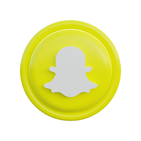 Free Snapchat  3D Icon