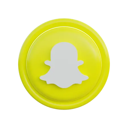 Free Snapchat  3D Icon