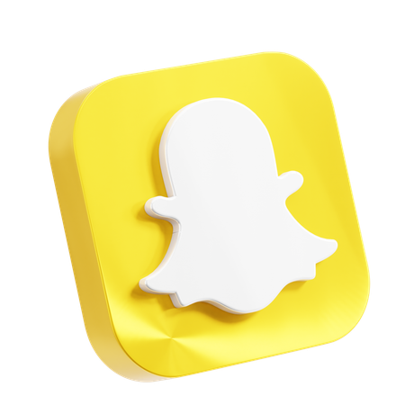 Free Snapchat  3D Icon