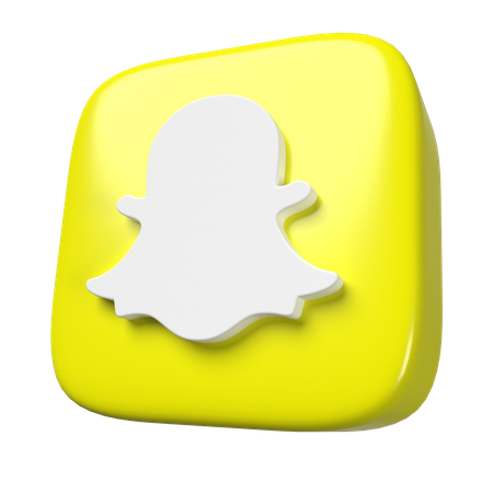 Free Snapchat  3D Icon