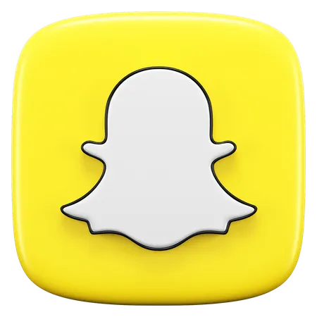 Free Snapchat  3D Icon