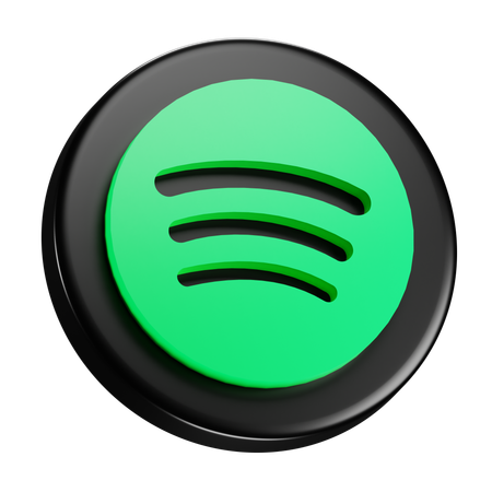 Free Spotify  3D Icon